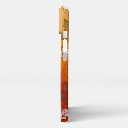 Etui iPhone 13 Feuilles d'automne (Côté gauche)