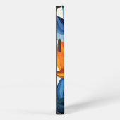 Etui iPhone 13 Feuilles et Floral (Côté droit)