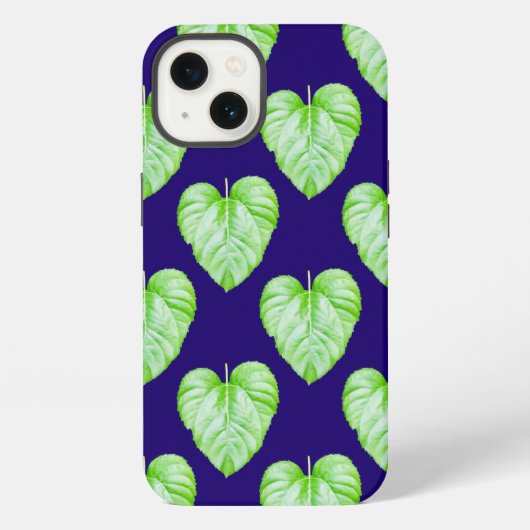 Etui iPhone 13 Feuilles simplement adorables (Verso)