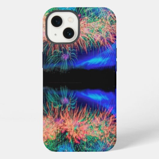 Etui iPhone 13 Feux d'artifice (Verso)