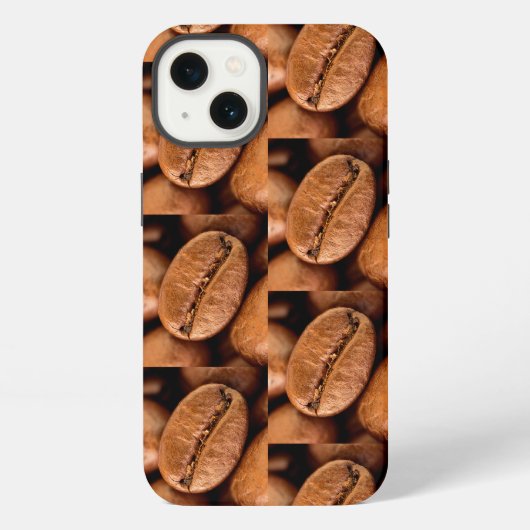 Etui iPhone 13 Fèves de café magiques (Verso)