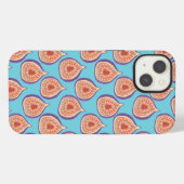 Etui iPhone 13 Figue Violette Bleue (Verso Horizontal)