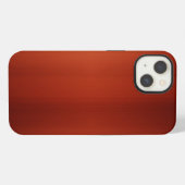 Etui iPhone 13 Finition acajou (Verso Horizontal)