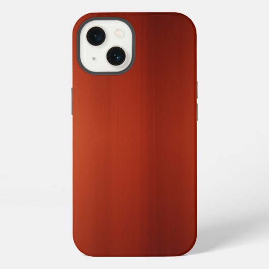 Etui iPhone 13 Finition acajou (Verso)