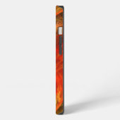 Etui iPhone 13 Firestorm Nova Art Abstrait (Côté gauche)