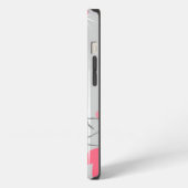 Etui iPhone 13 Flamingo Love Side Monogram IPad Mini horizontal (Côté gauche)