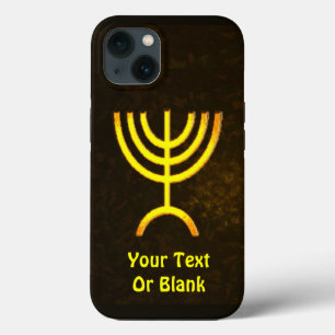 Etui iPhone 13 Flamme de Menorah