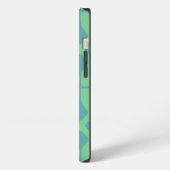 Etui iPhone 13 Flèches bleues (Côté gauche)