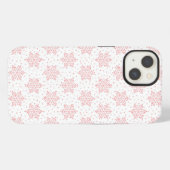 Etui iPhone 13 Flèches roses (Verso Horizontal)