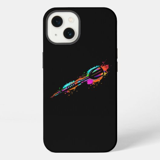 Etui iPhone 13 Fléchettes en acier (Verso)