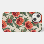 Etui iPhone 13 fleur (Verso Horizontal)