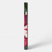Etui iPhone 13 Fleur de baume rose art (Côté gauche)