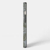 Etui iPhone 13 Fleur de Bleu I (Côté gauche)