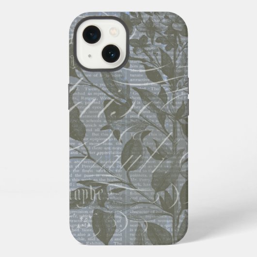 Etui iPhone 13 Fleur de Bleu I (Verso)