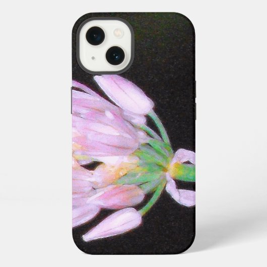 Etui iPhone 13 Fleur de Ciboulette (Verso)