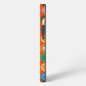 Etui iPhone 13 Fleur de pouvoir en rangées (Côté gauche)