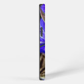 Etui iPhone 13 Fleur d'Iris Pourpre (Côté droit)