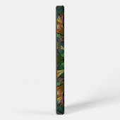Etui iPhone 13 Fleur matelassée (Côté droit)