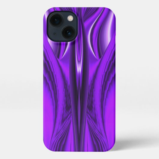 Etui iPhone 13 Fleur violet Rainbow Dreams Angel Wings (Verso)