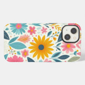 Etui iPhone 13 Fleurie Brillante (Verso Horizontal)