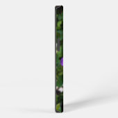 Etui iPhone 13 Fleurs de Freesia Violettes (Côté droit)