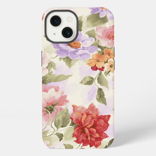 Etui iPhone 13 Fleurs de jardin (Verso)