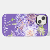 Etui iPhone 13 fleurs de prairie (Verso Horizontal)