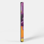 Etui iPhone 13 Fleurs décoratives (Côté droit)