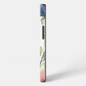 Etui iPhone 13 Fleurs délicates minimalistes (Côté gauche)