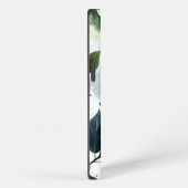 Etui iPhone 13 Fleurs et Feuilles (Côté droit)