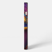 Etui iPhone 13 Fleurs Éthérées (Côté gauche)