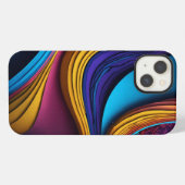 Etui iPhone 13 Fleurs Éthérées (Verso Horizontal)