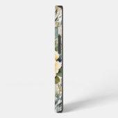 Etui iPhone 13 Fleurs jaunes (Côté gauche)