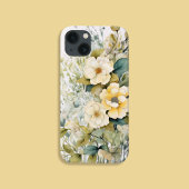 Etui iPhone 13 Fleurs jaunes