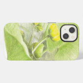 Etui iPhone 13 Fleurs lis (Verso Horizontal)