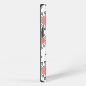 Etui iPhone 13 Fleurs MCM  (Côté droit)