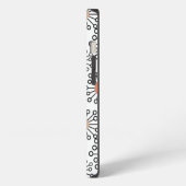 Etui iPhone 13 Fleurs MCM  (Côté gauche)