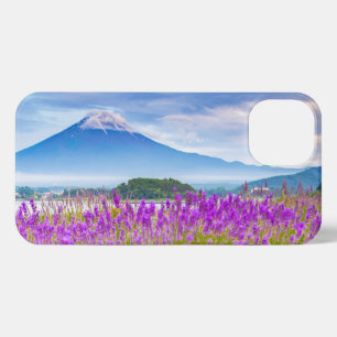 Etui iPhone 13 Fleurs Mont Fugi Japon