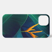 Etui iPhone 13 Fleurs | Oiseau du paradis (Verso Horizontal)