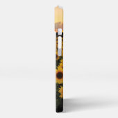 Etui iPhone 13 Fleurs | Terrain de tournesol (Côté gauche)