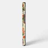 Etui iPhone 13 Fleurs Vintage (Côté gauche)