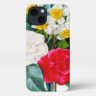 Etui iPhone 13 Fleurs vintages
