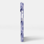 Etui iPhone 13 Fleurs violettes (Côté gauche)