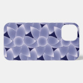 Etui iPhone 13 Fleurs violettes (Verso Horizontal)