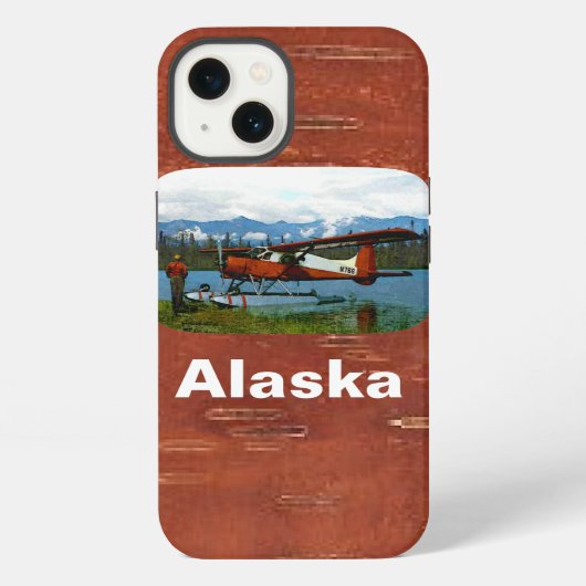 Etui iPhone 13 Floatplane De Havilland Beaver (Verso)