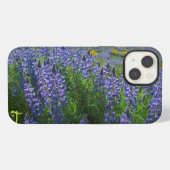 Etui iPhone 13 Floraison de lupin (Verso Horizontal)