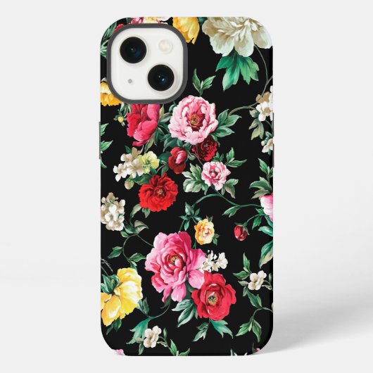 Etui iPhone 13 Floral (Verso)