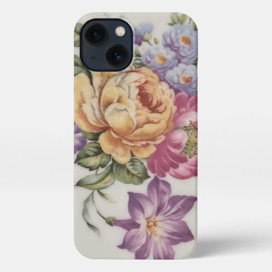 Etui iPhone 13 Floral Fantasy  (Verso)