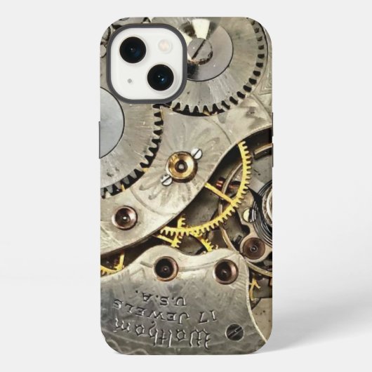 Etui iPhone 13 Fonctionnement de l'horloge (Verso)