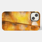 Etui iPhone 13 fond coloré abstrait d'art (Verso Horizontal)